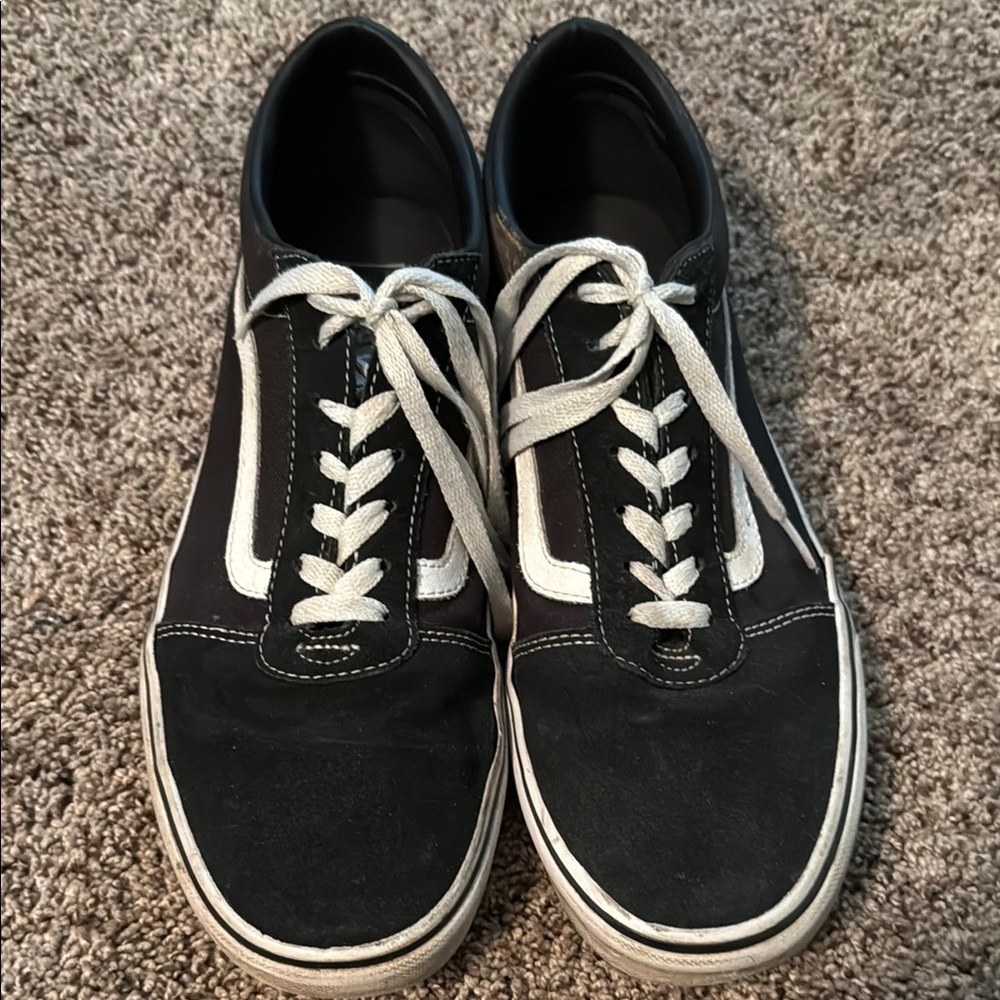 Vans Black and White Old Skool Sneakers